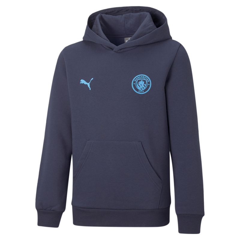 MCFC ESS KIDS HOODED SWEAT - navy