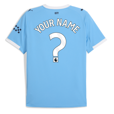 Maillot domicile Manchester City 2025/26 avec impression personnalisée