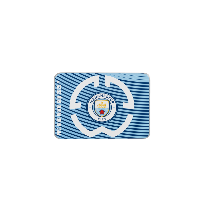 MCFC CWC25 RECT MAGNET - BLUE