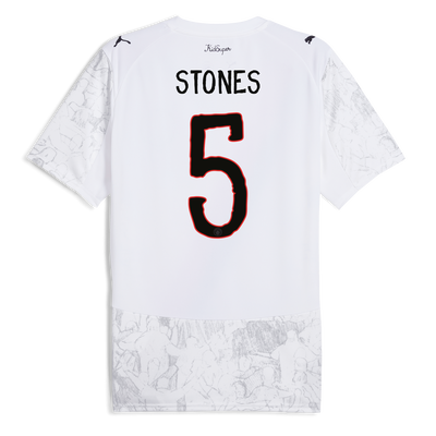 Manchester City KidSuper Jersey 2025/26 With STONES 5 printing